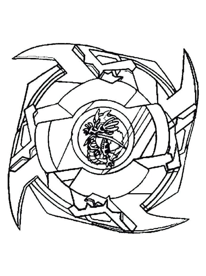 Beyblade Coloring Pages - 57 Images Free Printable