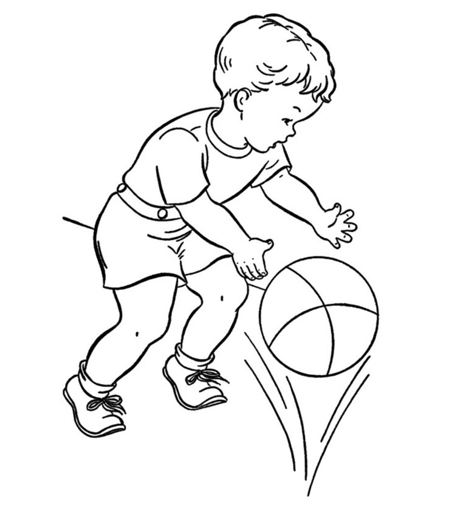 Top 20 Free Printable Basketball Coloring Pages Online