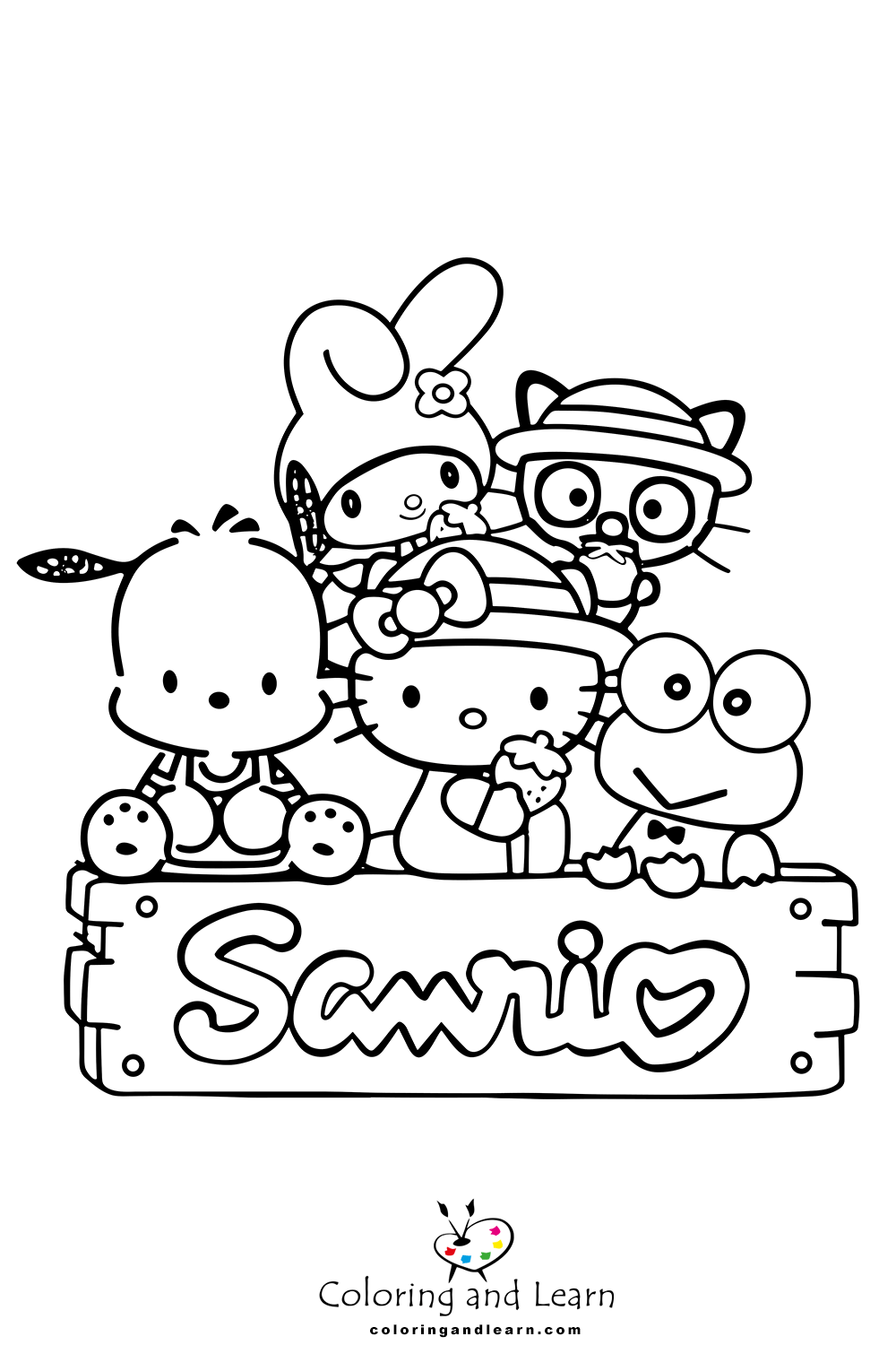 Sanrio Coloring Pages (2024) - Coloring and Learn