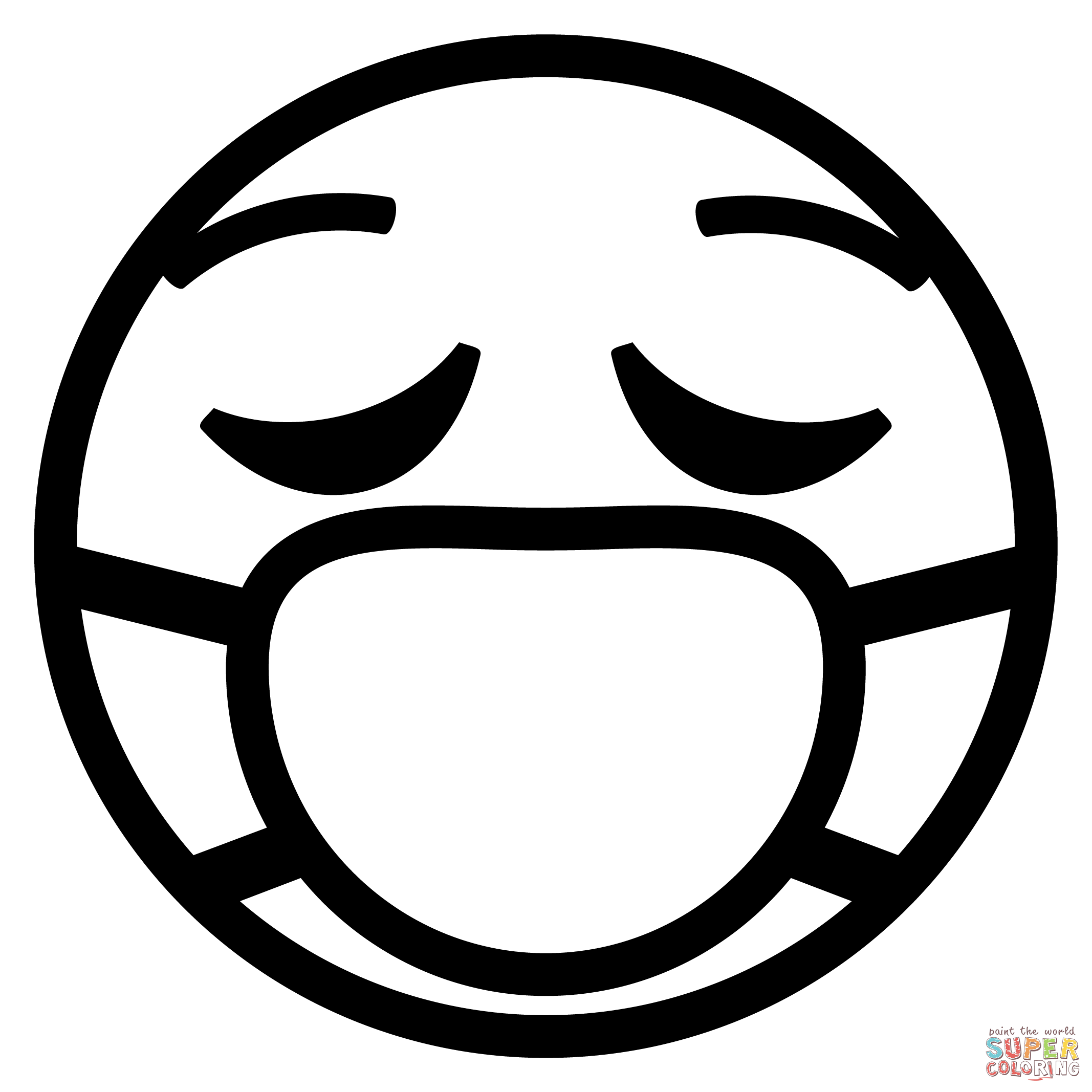 Face with Medical Mask Emoji coloring page | Free Printable Coloring Pages