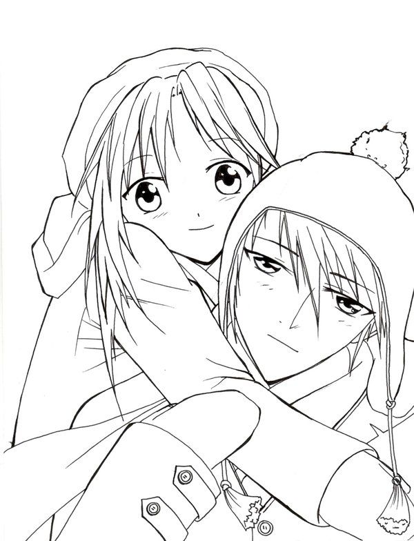 Anime Coloring Pages - Best Coloring Pages For Kids | Anime, Anime lineart,  Cute coloring pages