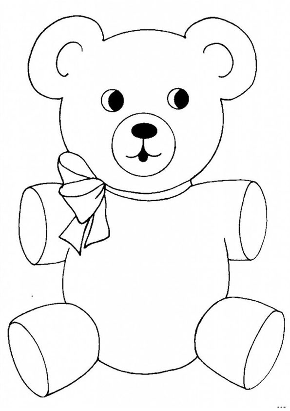 Coloring Pages | Teddy Bear Coloring Pages