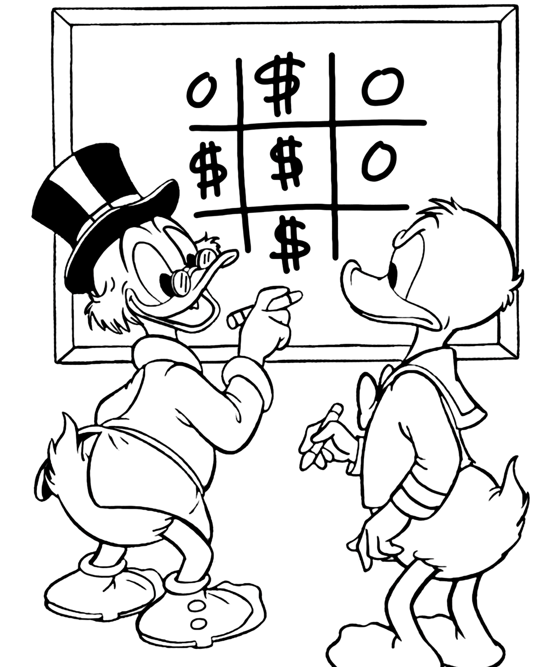 DuckTales Coloring Pages - Coloring Home