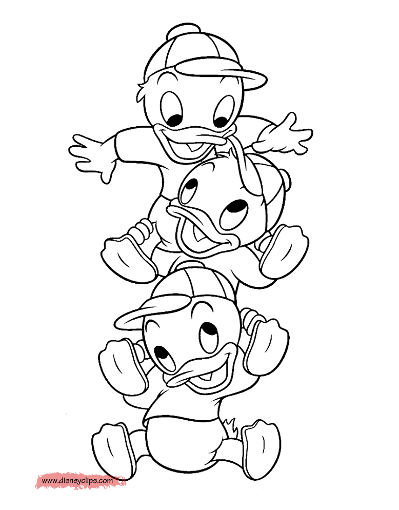 Ducktales Coloring Pages | Disneyclips.com