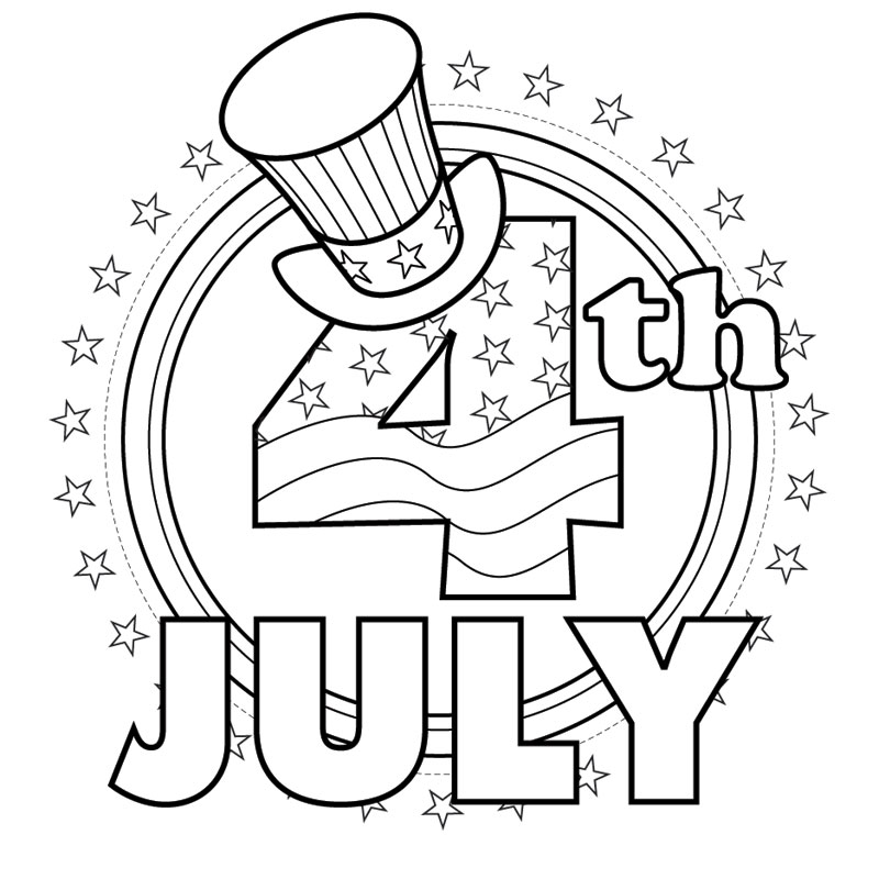 4th of July Coloring Pages – coloring.rocks!