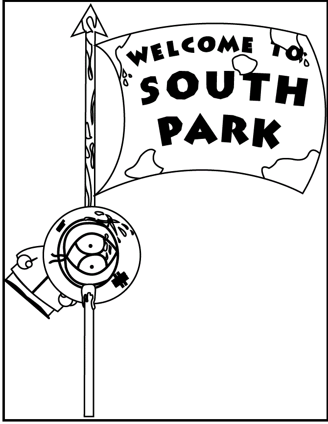 Welcome To South Park Coloring Pages For Kids #fMb : Printable ...