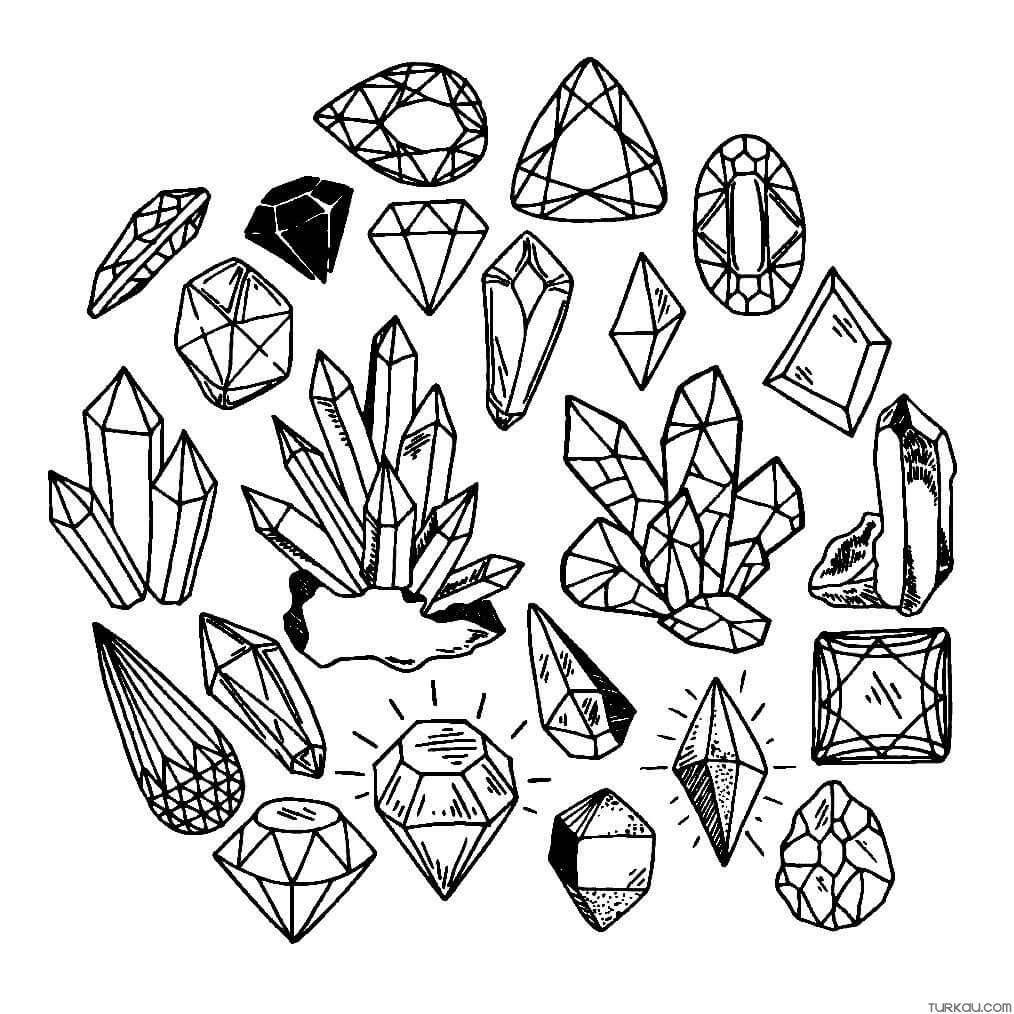 Mines Aesthetic Coloring Pages » Turkau