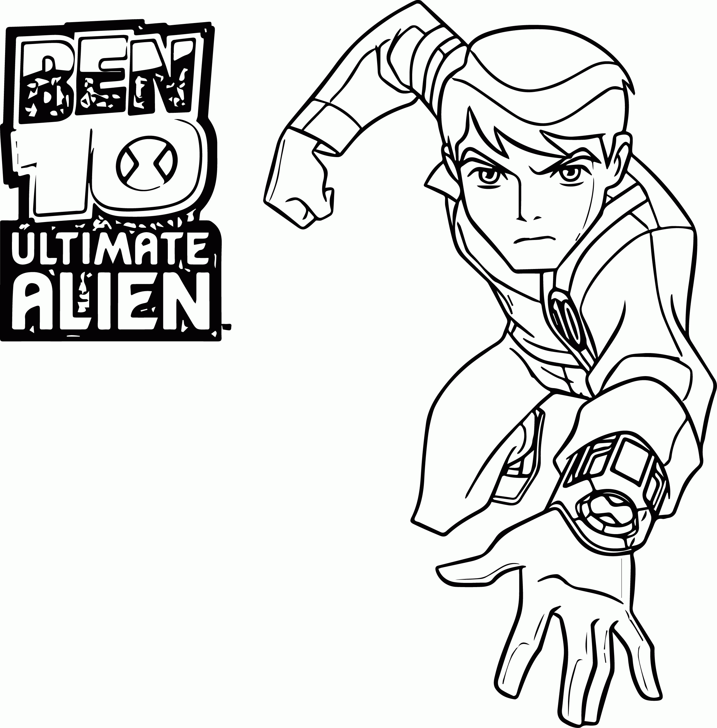 Download Ben 10 Ultimate Alien Coloring Pages For Kids - Coloring Home
