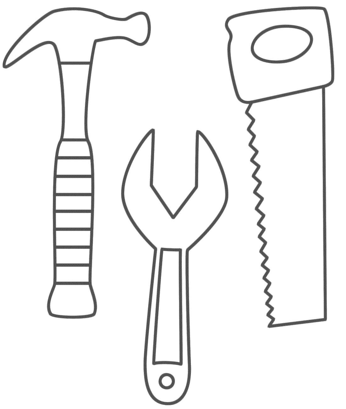 11 Pics of Construction Tool Belt Coloring Page - Tools Coloring ...