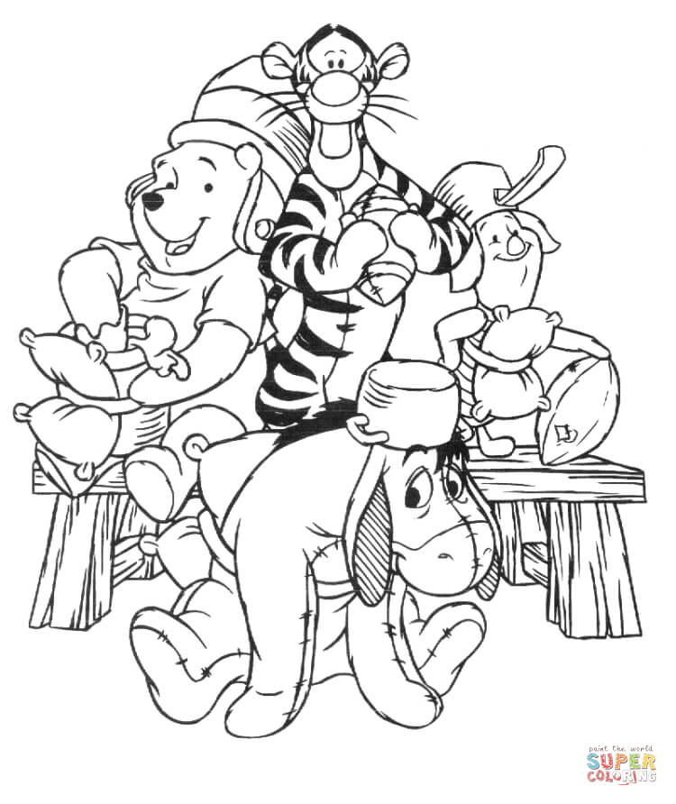 Winnie the Pooh coloring pages | Free Coloring Pages