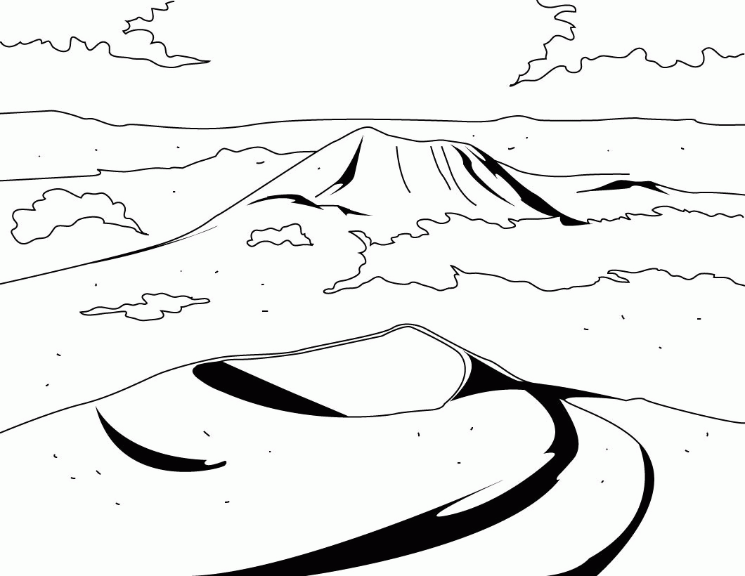 printable volcano coloring pages  coloring home