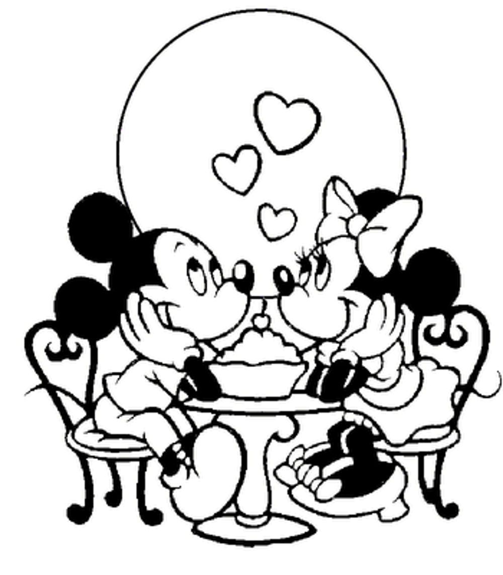 minnie mouse printable coloring pages - Printable Kids Colouring Pages