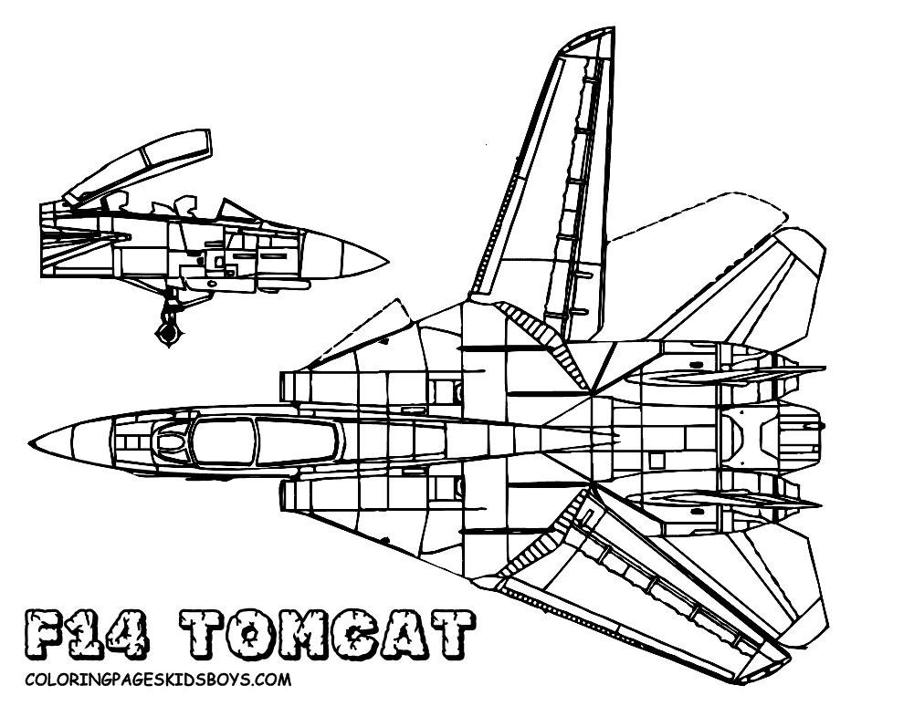 f 14 tomcat plans - Clip Art Library