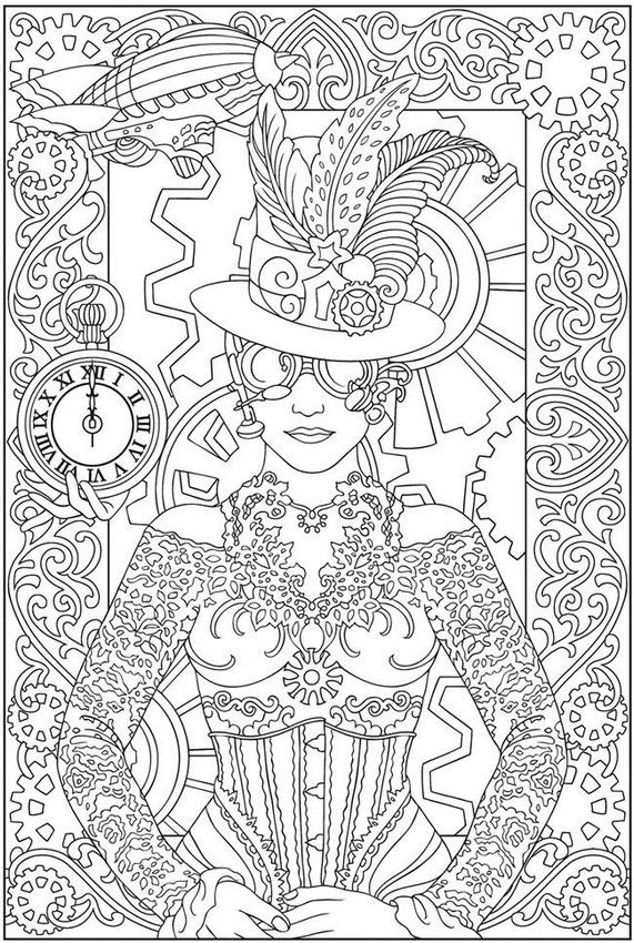Adult Coloring Pages Carnival