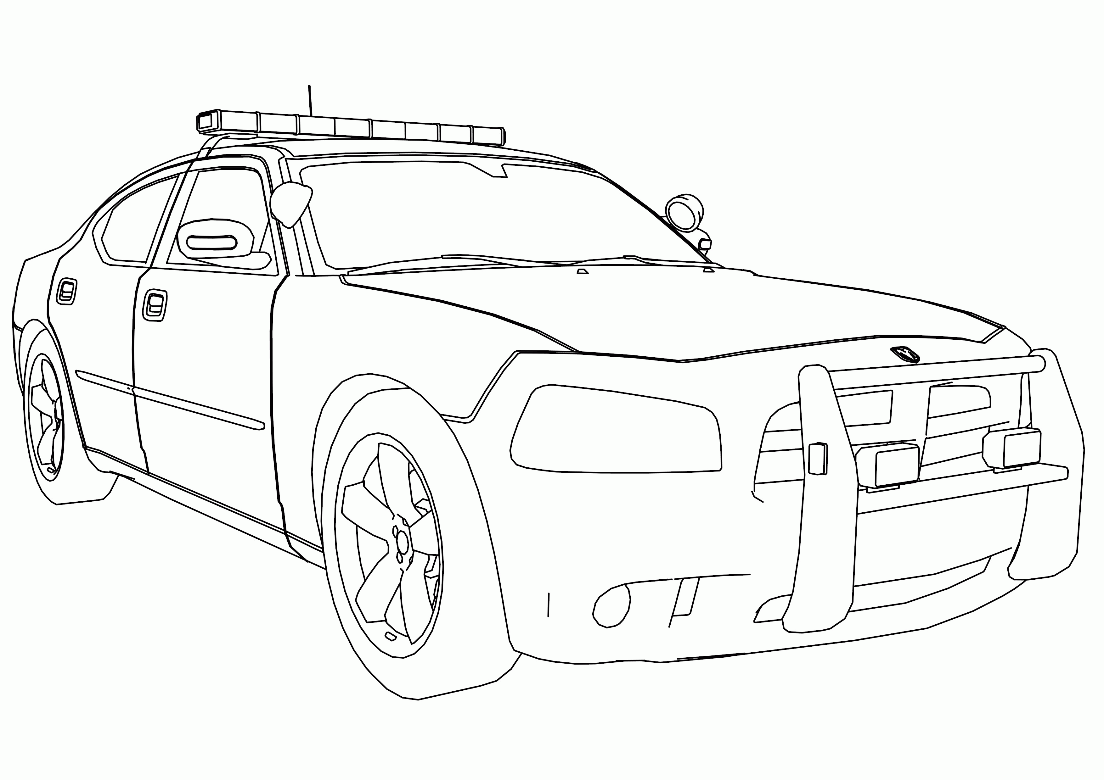 Charger - Coloring Pages for Kids and for Adults