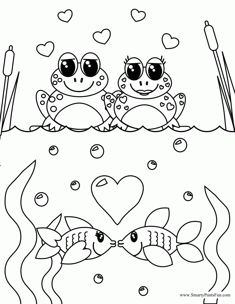 Download Valentines Day Coloring Pages Color By Code - Coloring Home