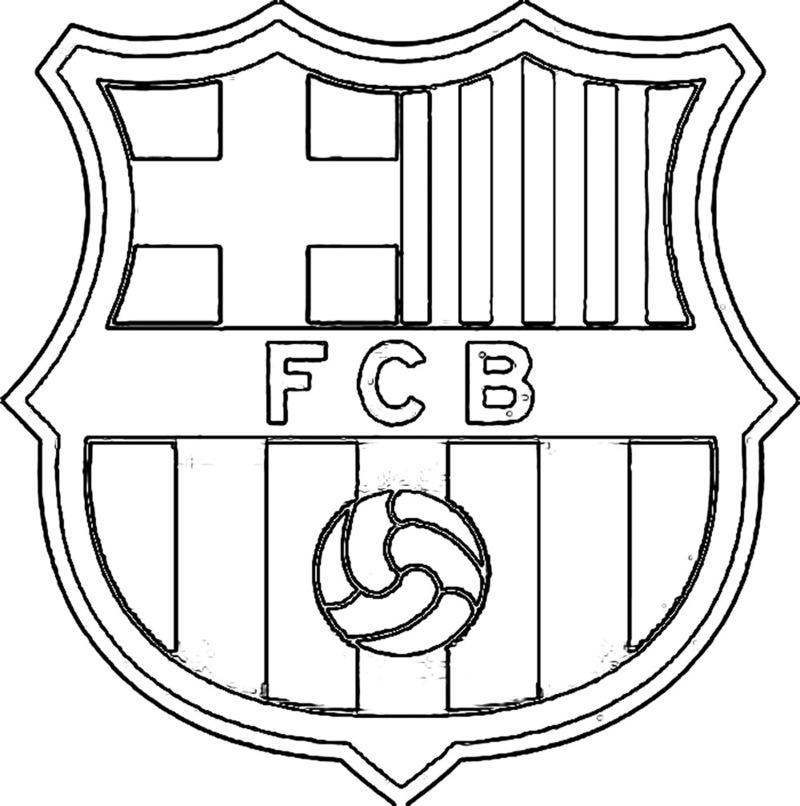 barcelona logo coloring pages | Coloring Pages For Kids