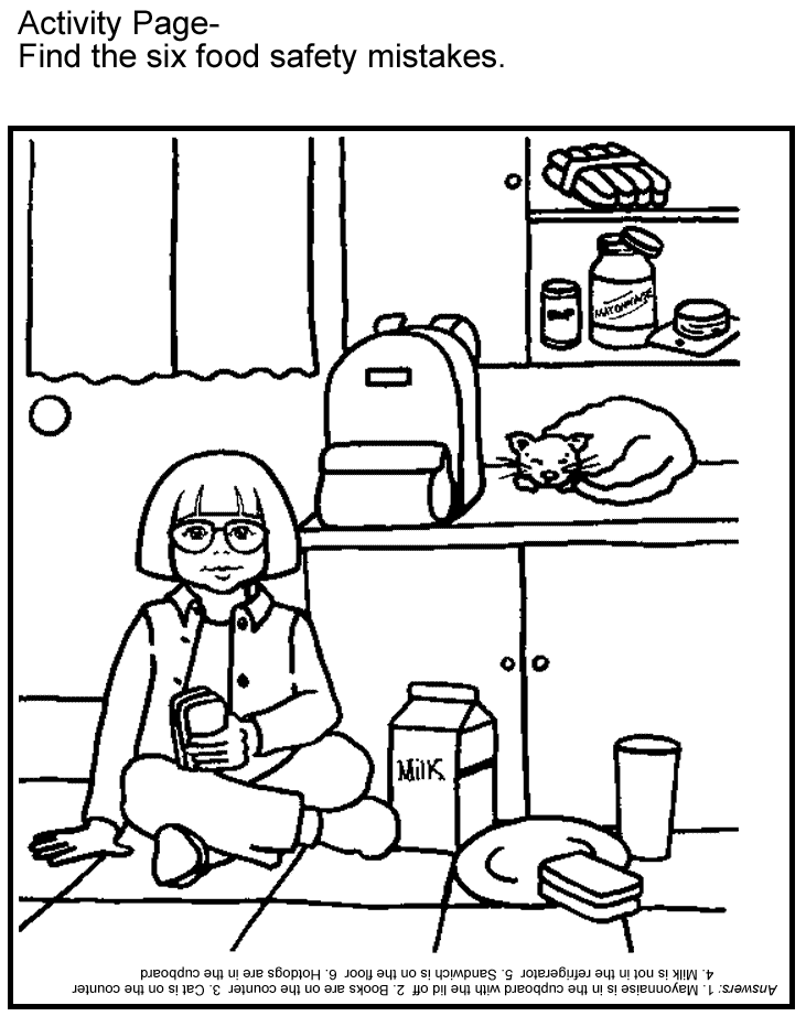 Coloring Pages For Food | Rsad Coloring Pages