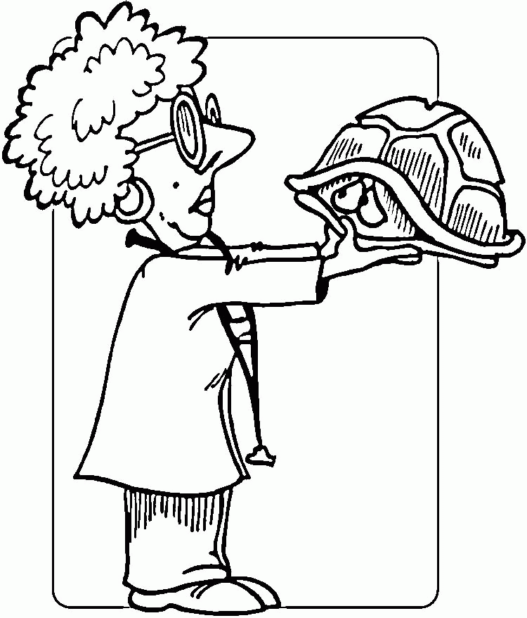 veterinary Colouring Pages