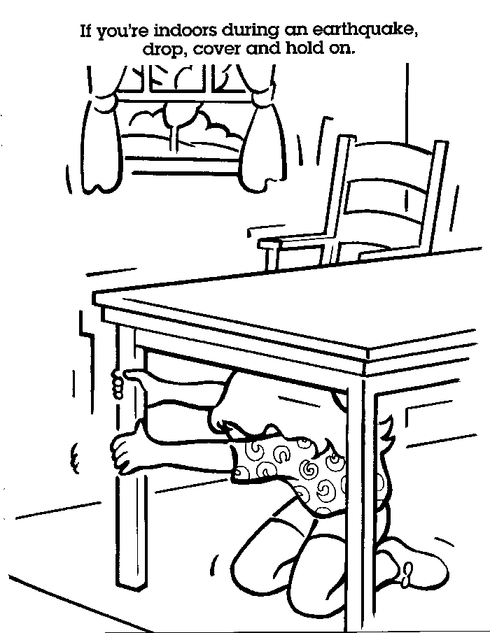 Safety Coloring Pages Kids - Coloring Home