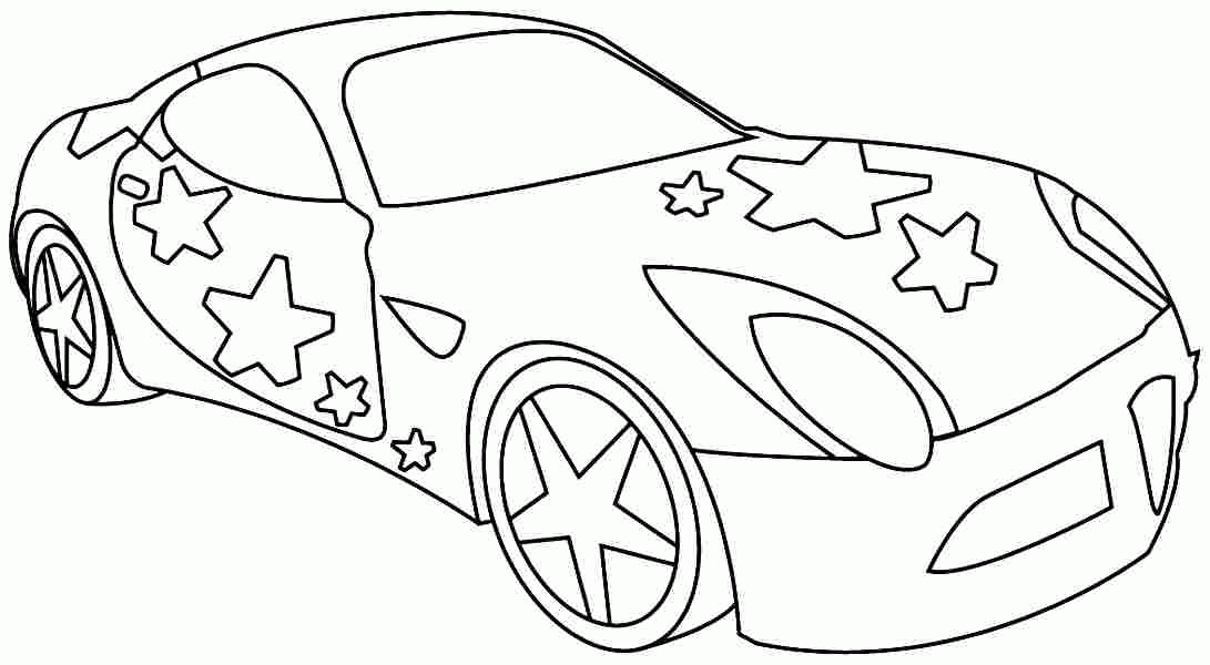 Transportation Cars Coloring Sheets Printable For Preschool - #