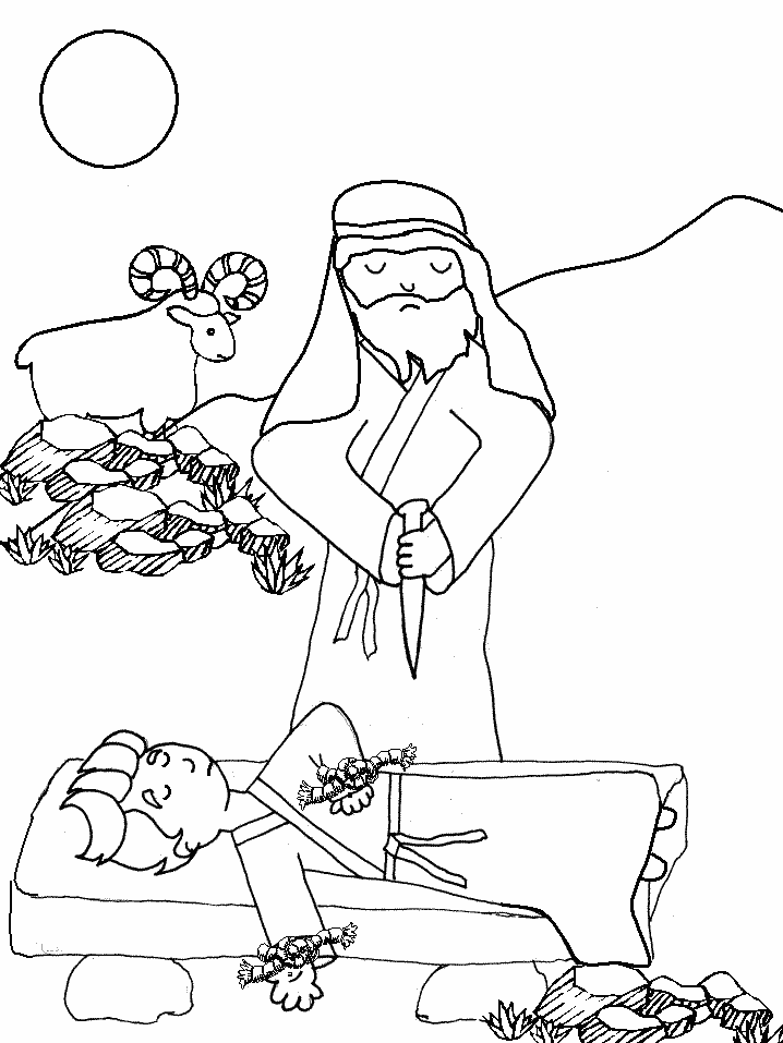Nw Genesis22 Bible Coloring Pages & Coloring Book