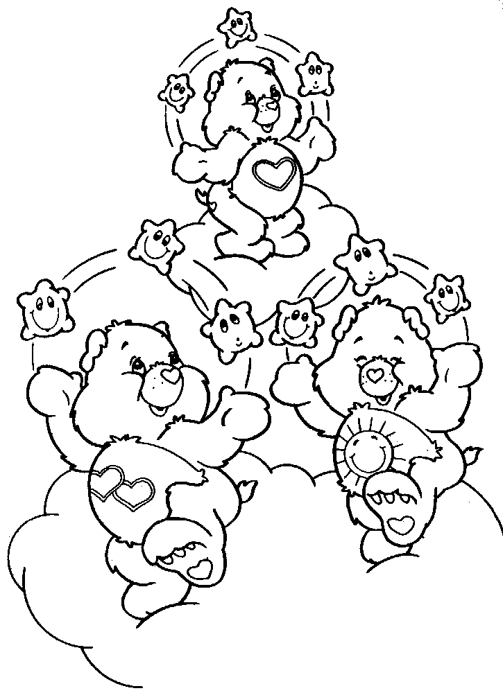 Care Bears - 999 Coloring Pages