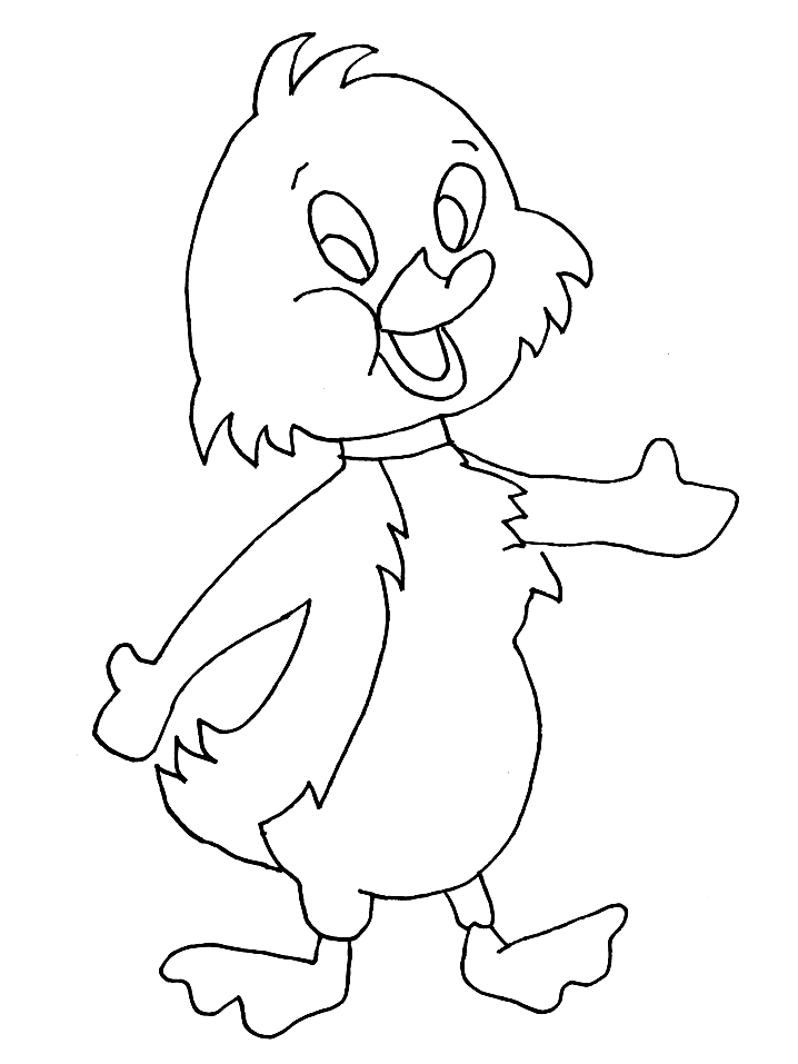 Duckling Coloring Pages 62 | Free Printable Coloring Pages