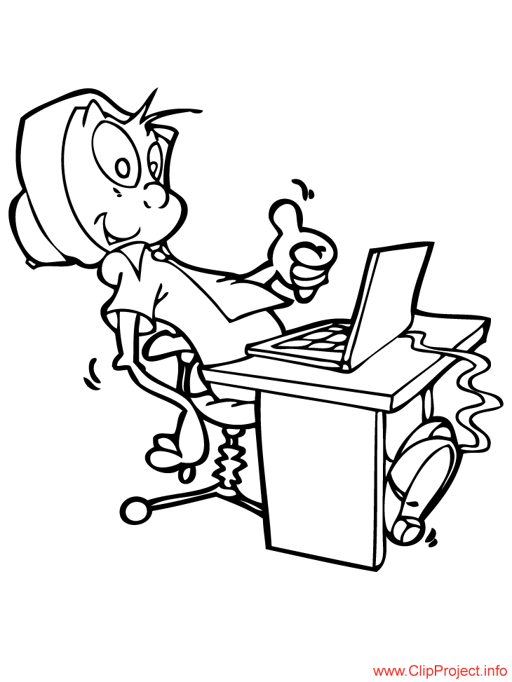 The computer Colouring Pages (page 2)