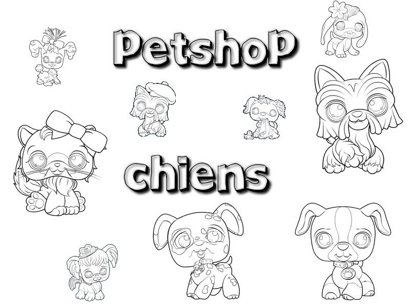 Coloring Pages Littlest Pet Shop Drawing
