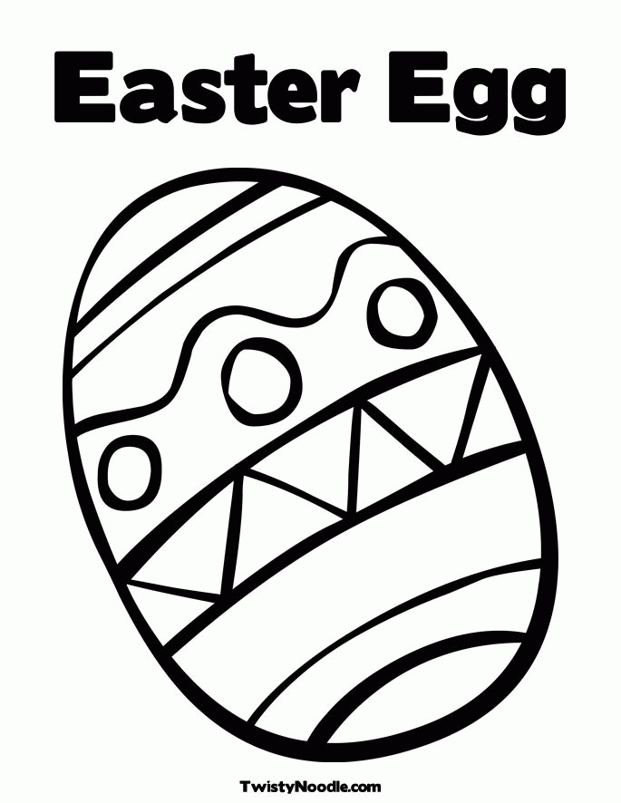 eggs coloring pages easter page