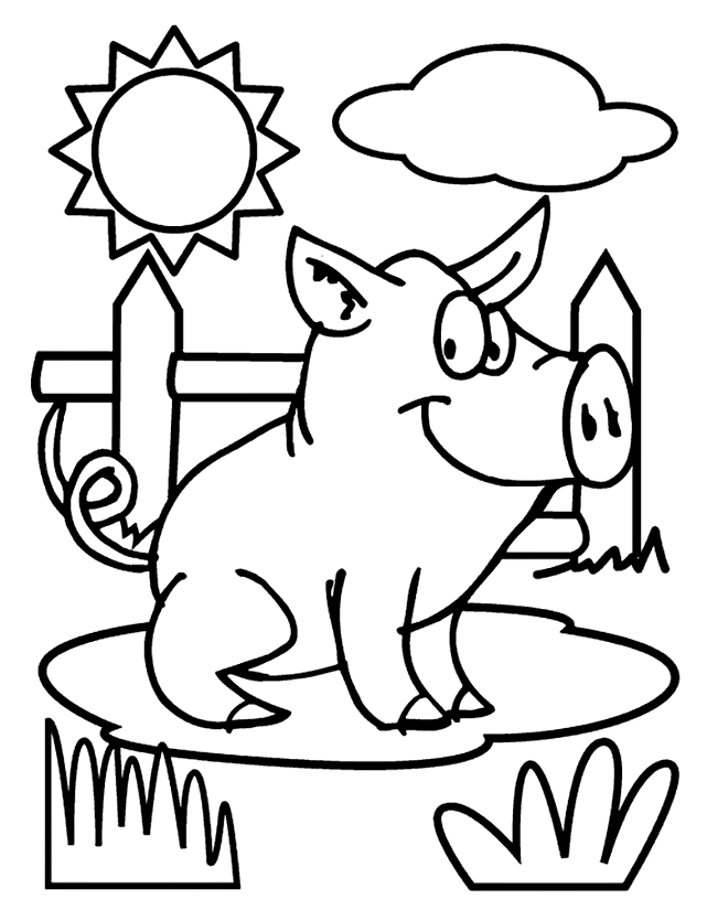Pig Coloring Pages | Coloring Pages