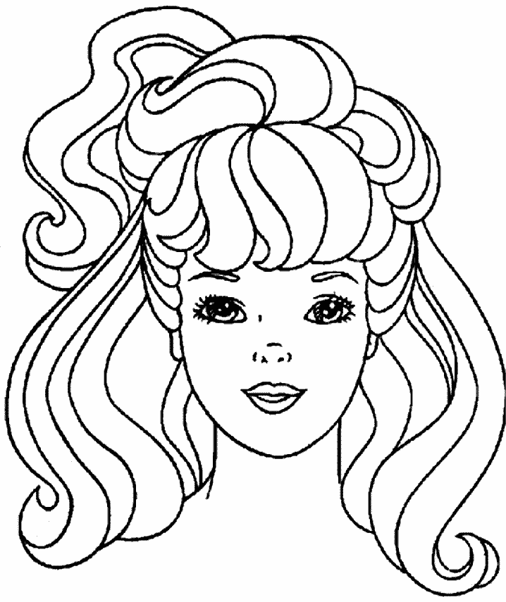 Barbie Coloring Pages 80's barbie coloring pages – Kids Coloring Pages