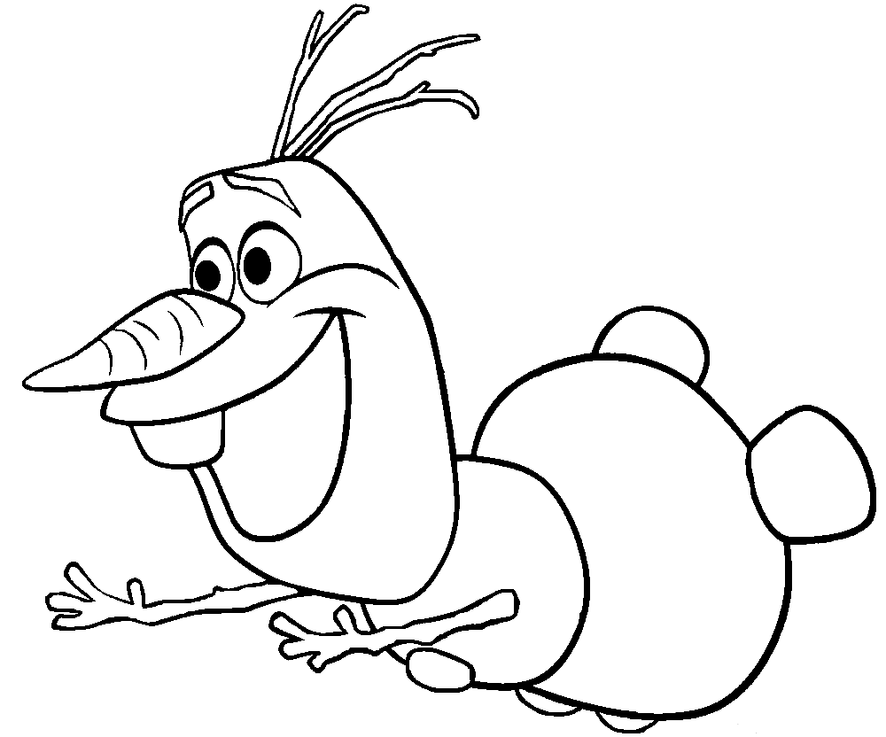 Olaf Frozen Coloring Page | Cartoon Coloring pages of ...