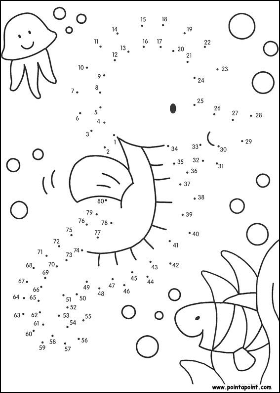 100 Dot To Dot - Coloring Home