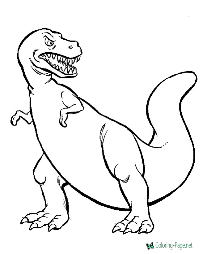 Download Dinosaurs Coloring Pages Coloring Home