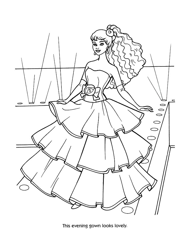 adult fashion design coloring pages fashion design coloring pages ...