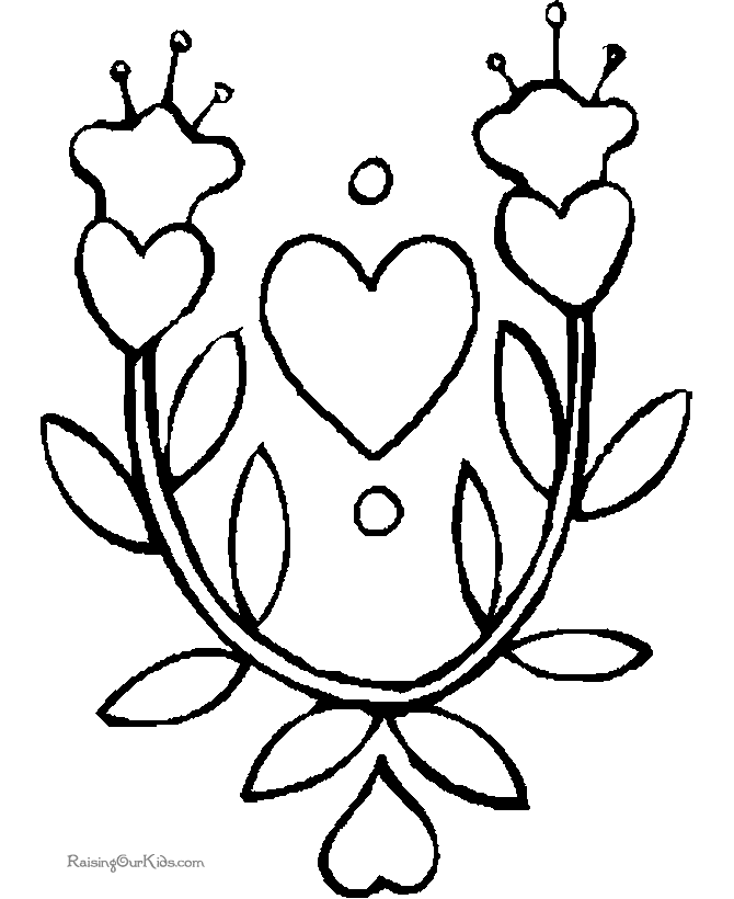 Free flower coloring pictures | Flower Coloring Pages for Kids ...