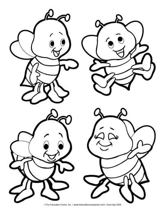 bee coloring pages | Coloring ...