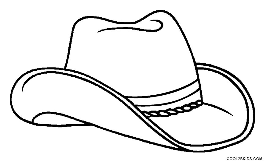 Printable Cowboy Coloring Pages For Kids
