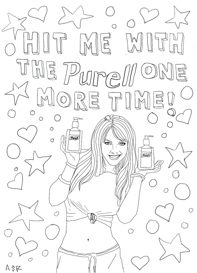 Download Hand Sanitizer Coloring Pages - Coloring Home