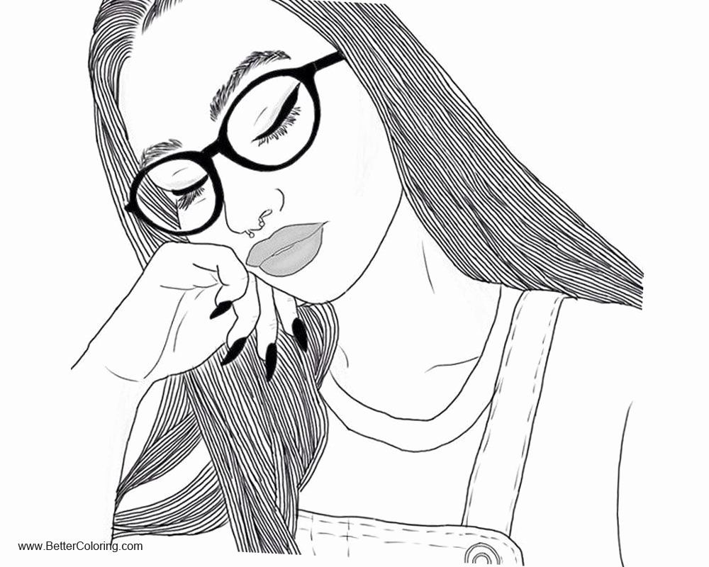 Coloring Books for Teenage Girls Best Of Girly Coloring Pages Sleepy Girl  Free Printa… | Coloring pages for girls, Cute coloring pages, Coloring pages  for teenagers