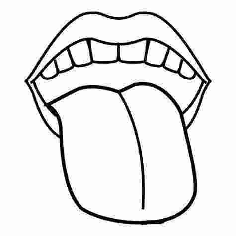 Mouth Coloring Pages Coloring Home