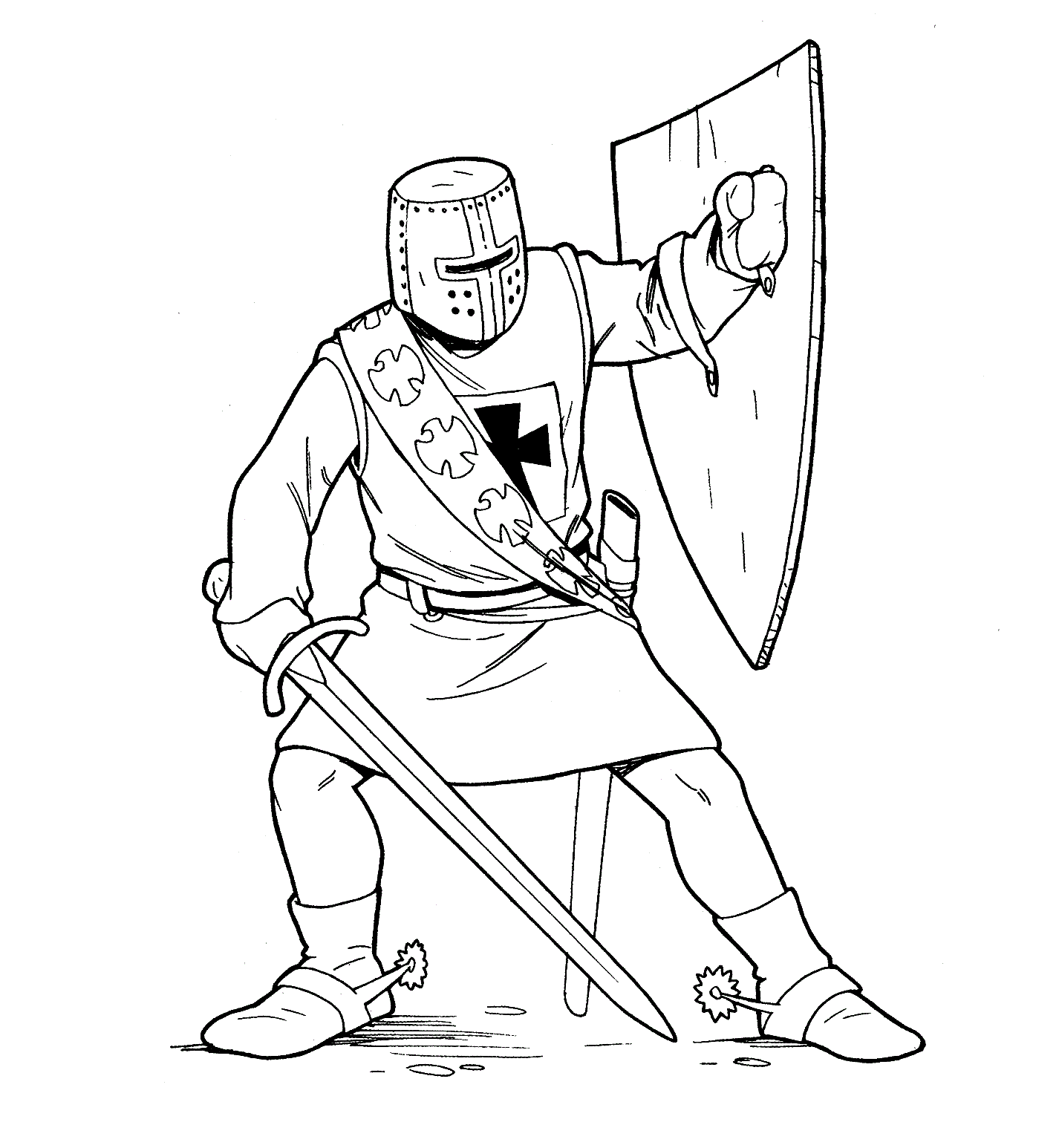 Best Roman Soldier Coloring Pages Of Knight Printable For