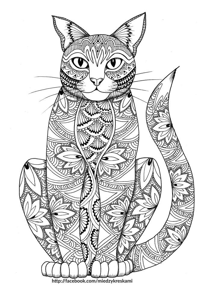 Adult Animal Coloring Pages - Coloring Home
