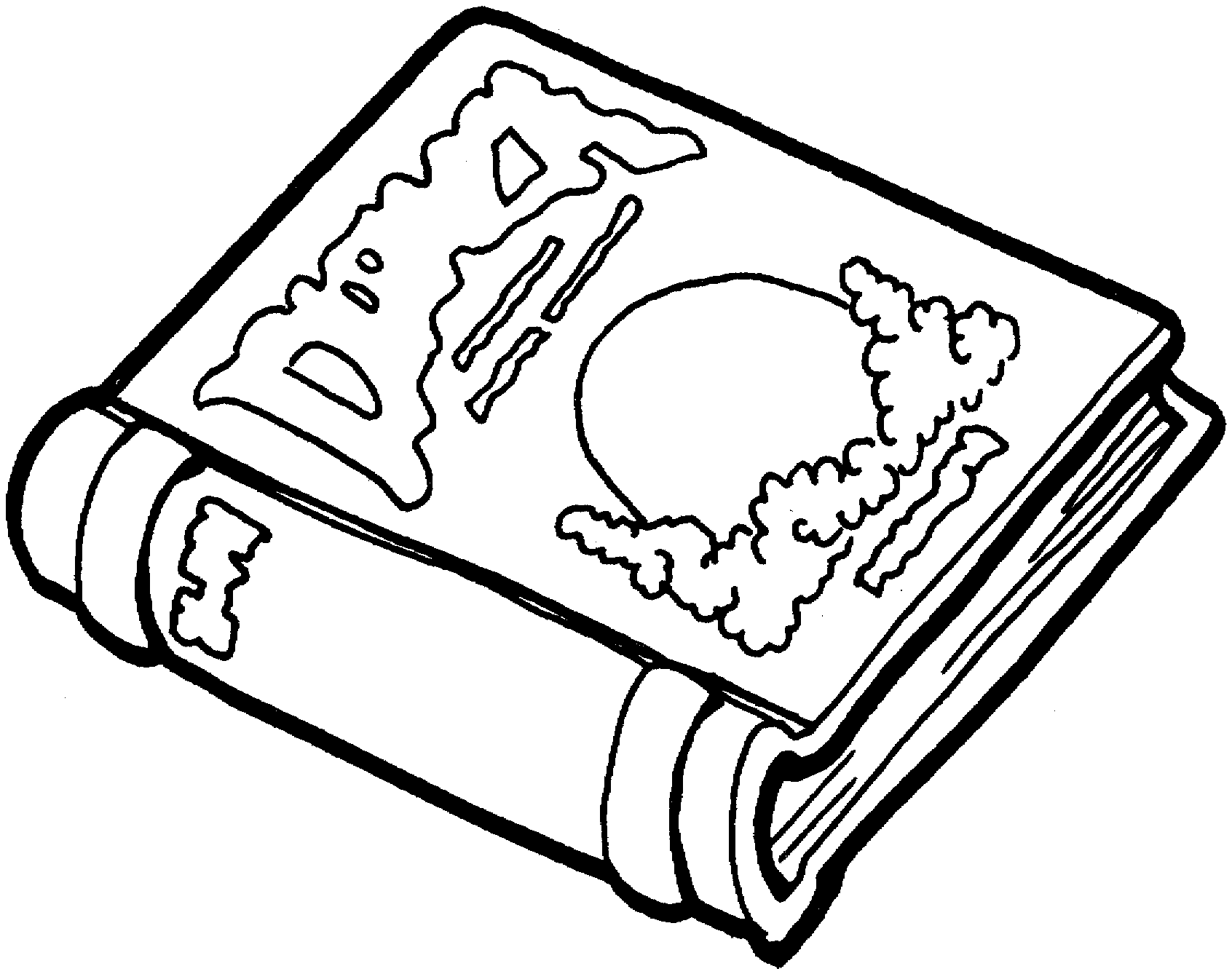 Notebook Coloring Page | Clipart Panda - Free Clipart Images