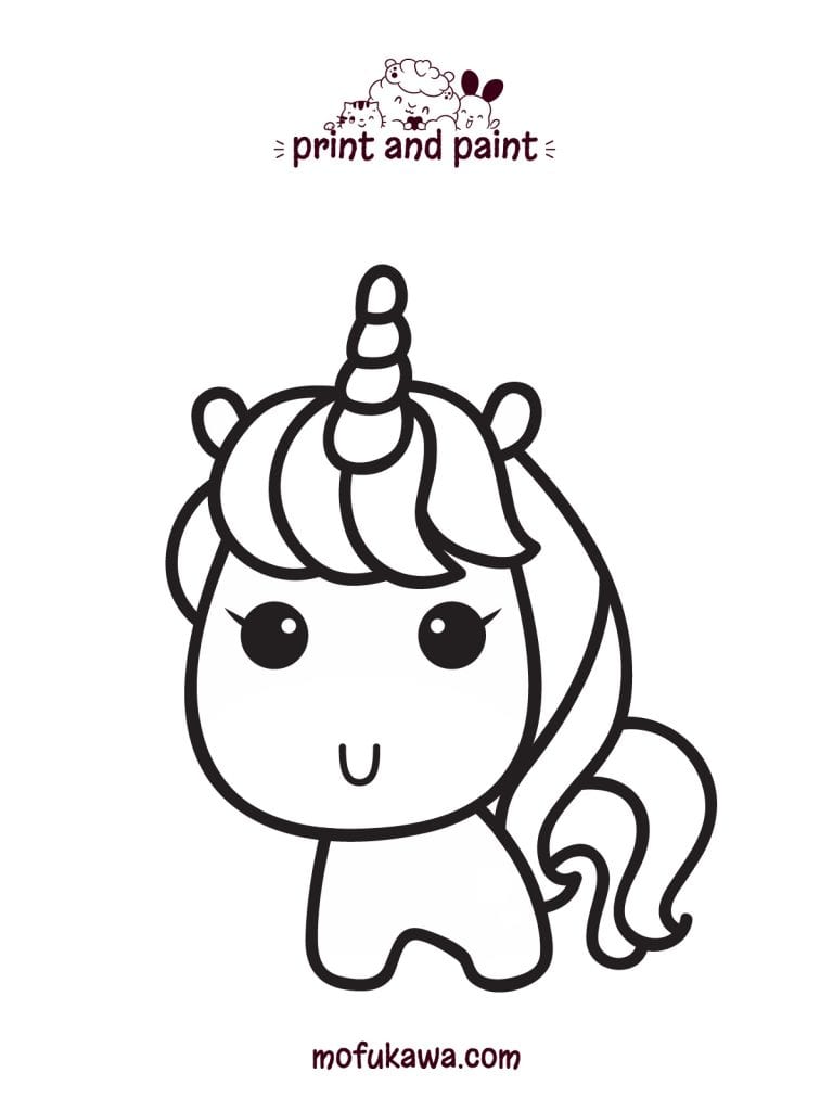Printable Unicorn Coloring Pages - For Kids And Adults