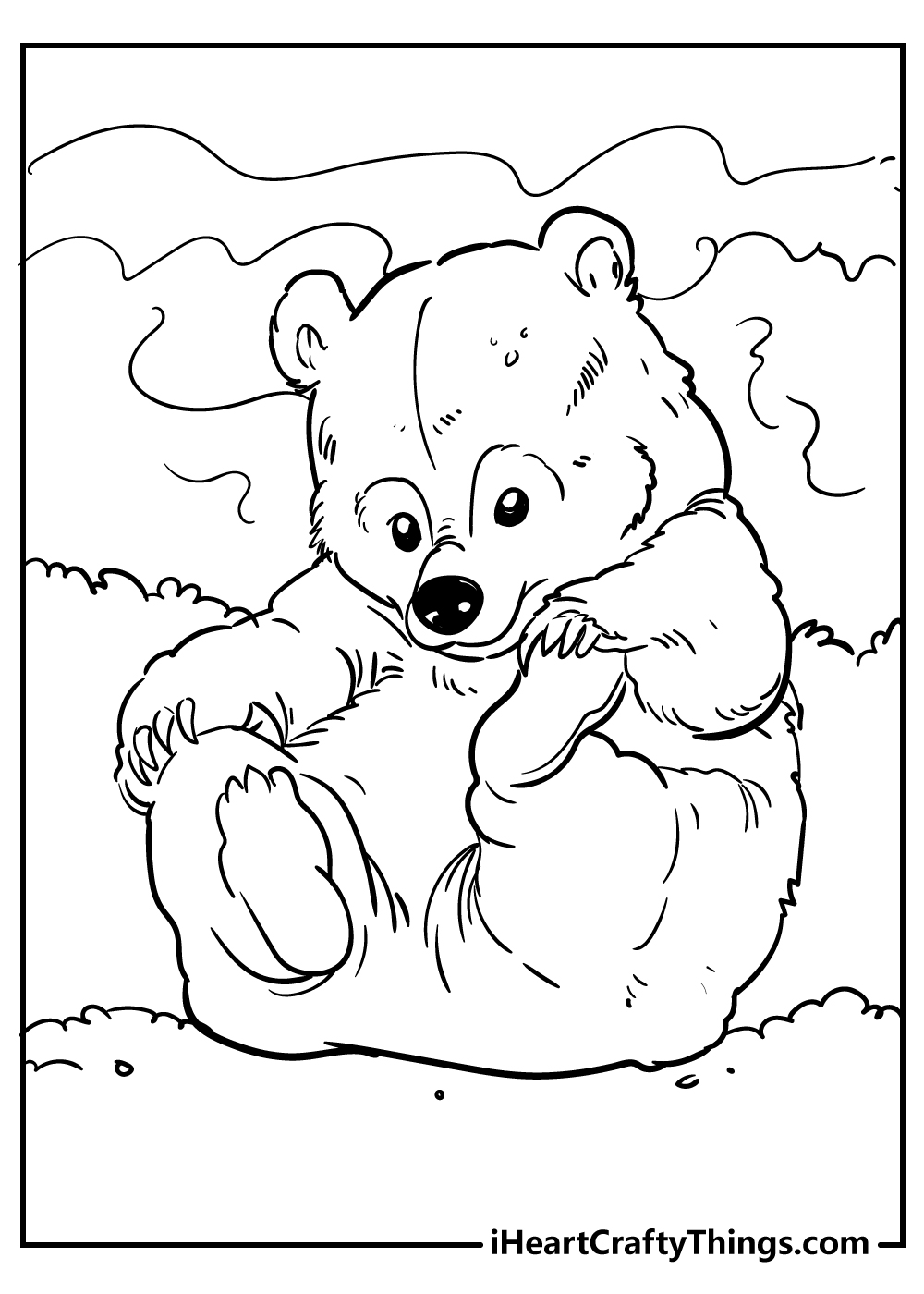 Bear Coloring Pages (Updated 2022)