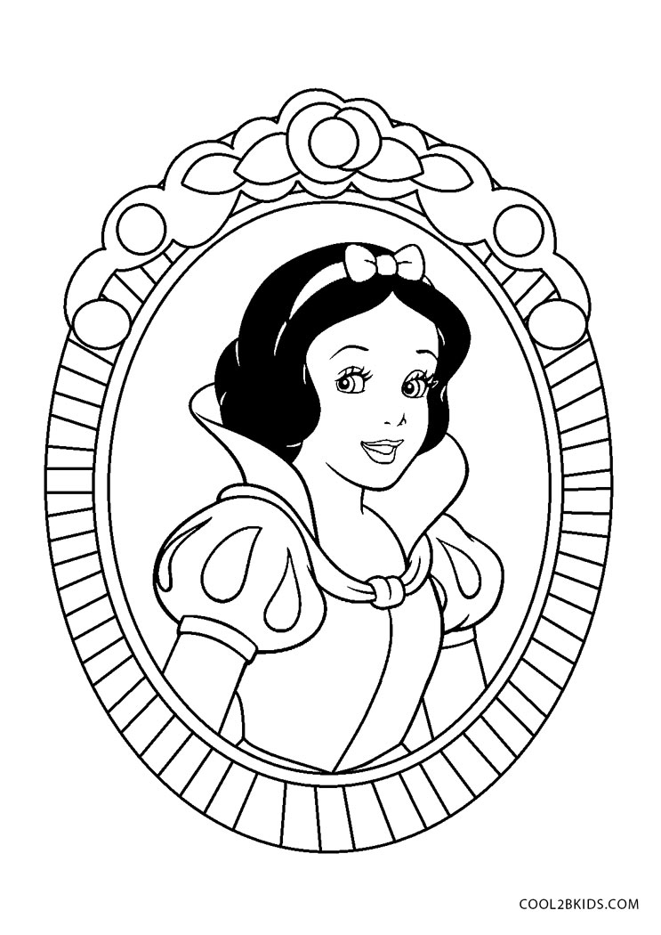 Free Printable Snow White Coloring Page For Kids Coloring Home