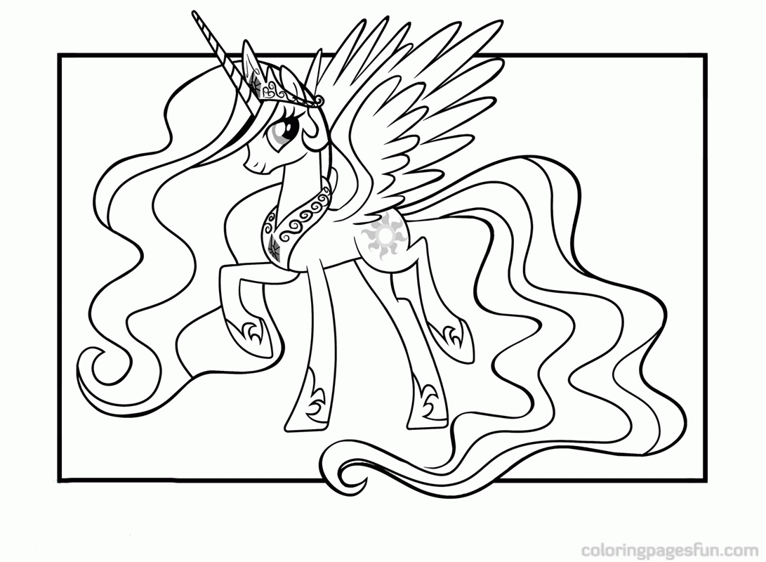 My Little Pony Coloring Pages   Coloring Home
